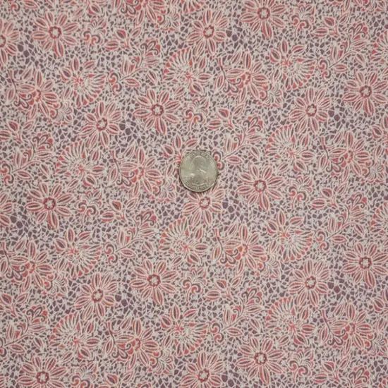 1 Yard Violet Ice Rayon Crinkle Fabric Lightweight Soft Textured Dress Skirt Blouse Width 50/52" {3}