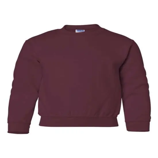 Gildan&reg; Heavy Blend Youth sweatshirt Maroon {1}