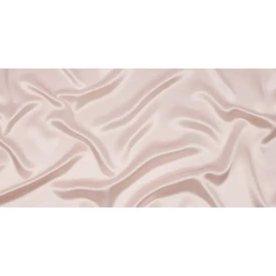 1 Yard 44" Cradle Pink Silk Charmeuse Fabric Solid Premium 100% Silk {4}