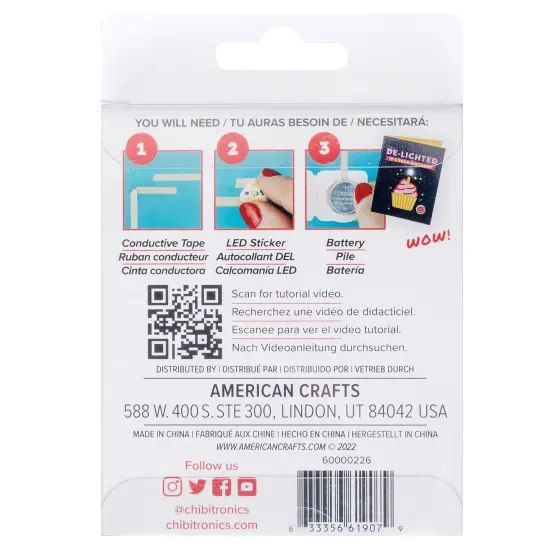 We R Chibitronics Foam Adhesive Pack-11/Pkg {3}