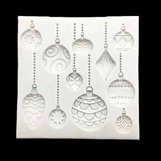 Christmas Ornament Silicone Mold {3}