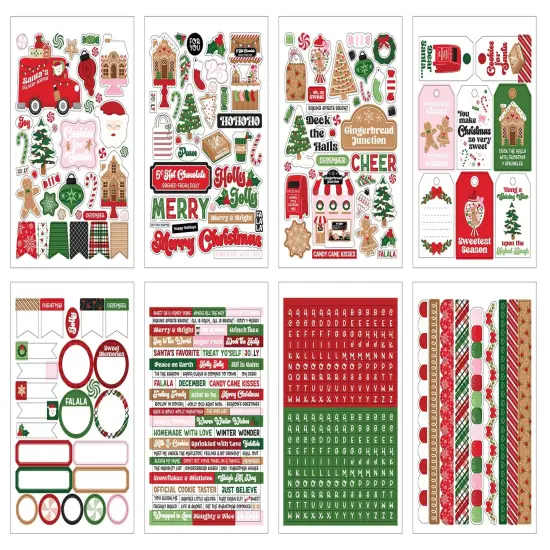 Echo Park Sticker Book-Santa's Christmas Delivery {3}