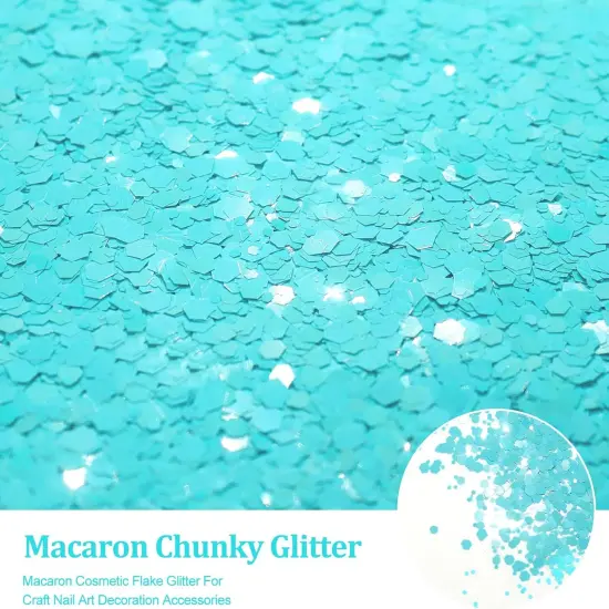 .76oz/50g Candy Blue Glitter for Snowglobe Tumbler {2}