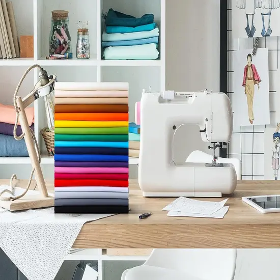 19 Options-100% Cotton Fabric by The Yard in Solid Color 44&rdquo;Wide by 3yd (9 ft) {3}