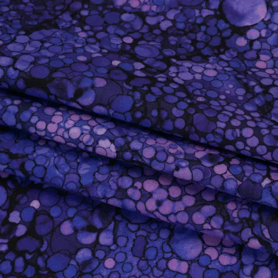 1 Yard Northcott Mardi Gras Bubbles Printed Quilting Cotton Fabric 43 Inches Width {1}