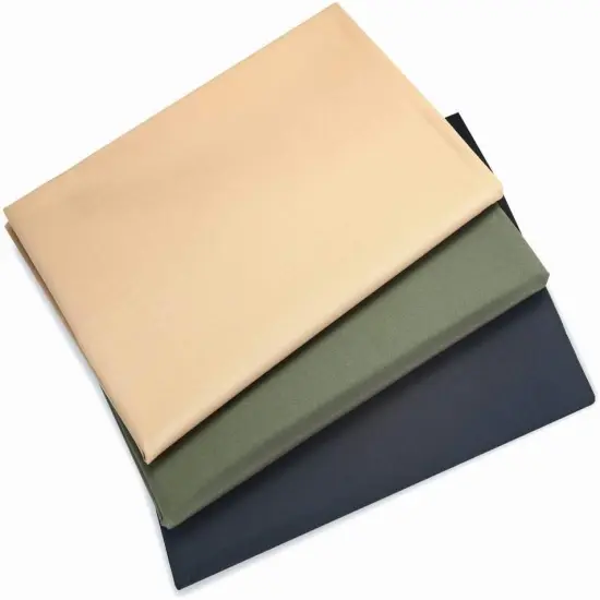 Black 100% Cotton Fabric Poplin Fabric by The Yard (Black) {2}