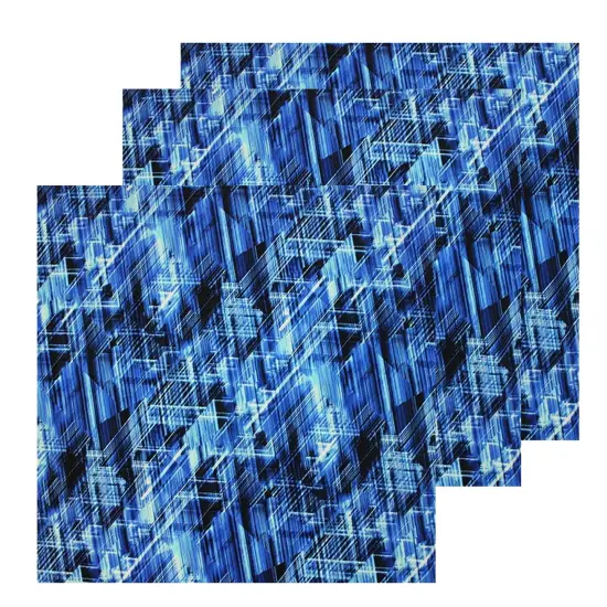 Artificial Intelligence Printed Spandex Fabric {5}