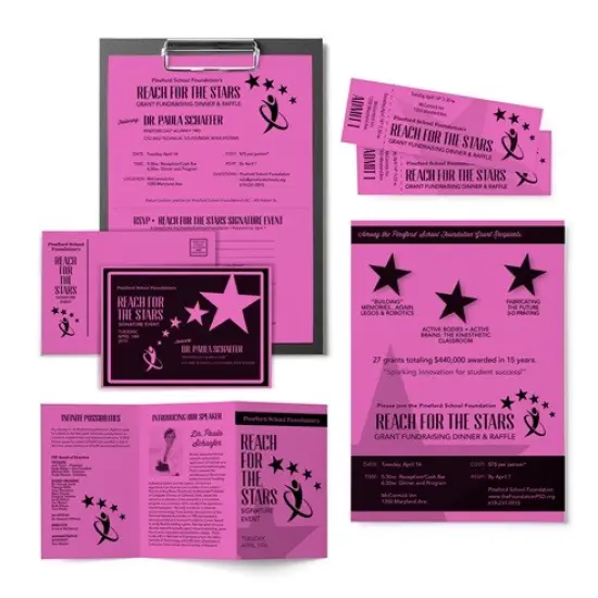 Astrobrights 8 1/2" x 11" 65# Cover Sheets Ream of 250 Outrageous orchid {3}