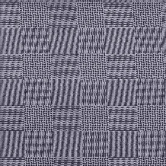 1 Yard Navy Knit Check Fabric, 56/57&Prime; Wide Rayon Polyester Spandex Blend {1}