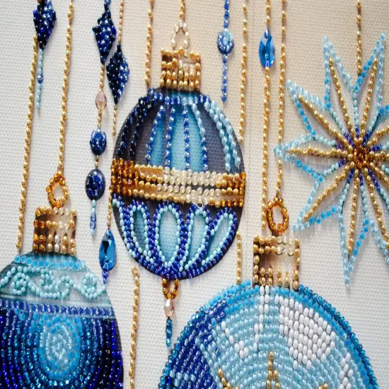 Bead Embroidery Kit - Crystal patterns {5}