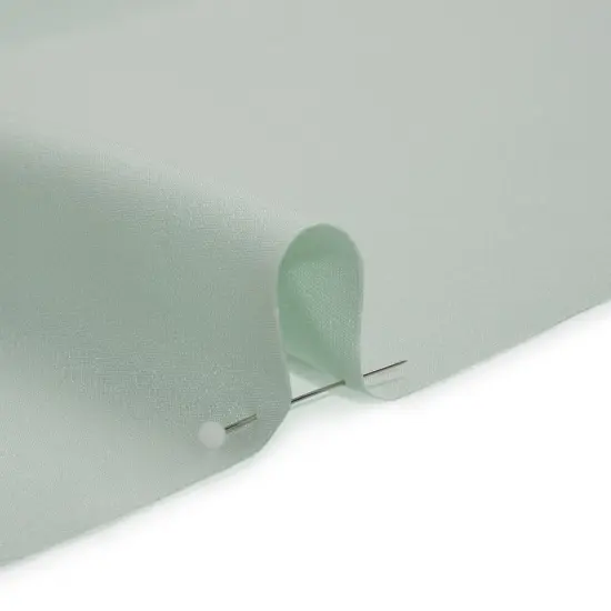 1 Yard Morning Mist Silk Crepe Fabric Premium Four Ply for Bridal and Formalwear, 44 Inches Width {2}