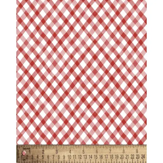 Gingham Criss Cross Cotton Fabric | By the Yard | Sewing and Crafting | 44 inches wide {1}