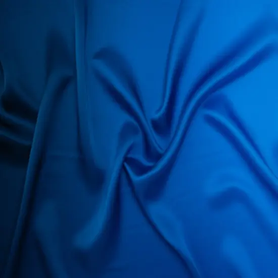 1 Yard Silk Charmeuse Fabric Sky Blue, Bright Blue and Navy Ombre 53 inch Width {1}