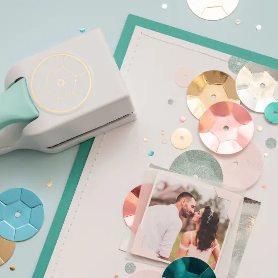 We R Embossing Punch-2" Sequin {7}