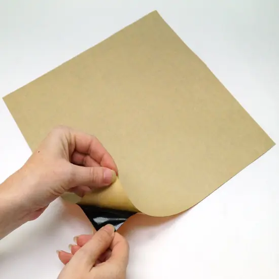 Stained Glass Foil Adhesive Black Backed Copper Sheet 12"x12" 2/pk. {2}