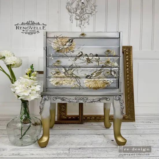 Redesign Decor Moulds&reg; - Simple Greenery - 5"x10", 8mm thickness Copyright #VA0002326260 {5}