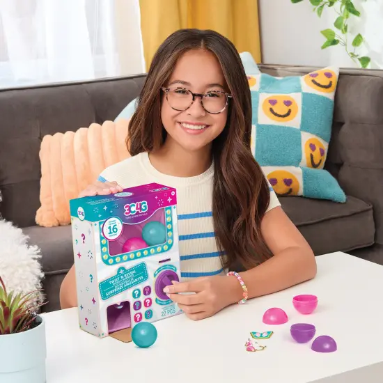 3C4G: Twist 'N Reveal Novelty Surprises - Dispenses 16 Treasure-Filled Capsules, Assortment of Exciting Accessories, Three Cheers For Girls, Kids 8+ {7}