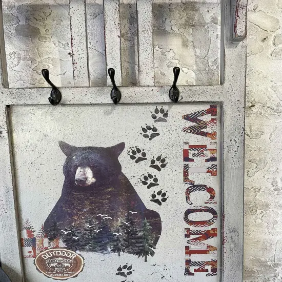 Decor Transfers&reg; 24x35 - Cabin Getaway - total sheet size 24"x35", cut into 2 sheets {4}