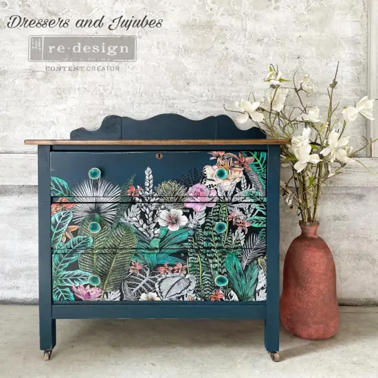 Decor Transfers&reg; 24x35 - Abstract Jungle - total sheet size 24"x35", cut into 2 sheets {4}