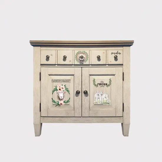 Small Transfers - Sweet Lamb - 3 sheets, 6"x12" {3}