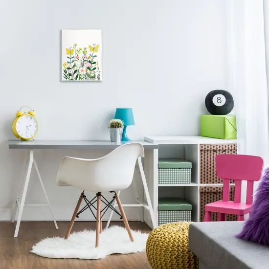 Stupell Industries Blooming Garden Butterflies Wall Plaque Art Design by LSR Design Studio {2}