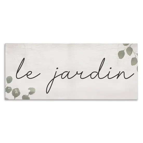 Stupell Industries Le Jardin Garden Canvas Wall Art Design by Daphne Polselli {1}