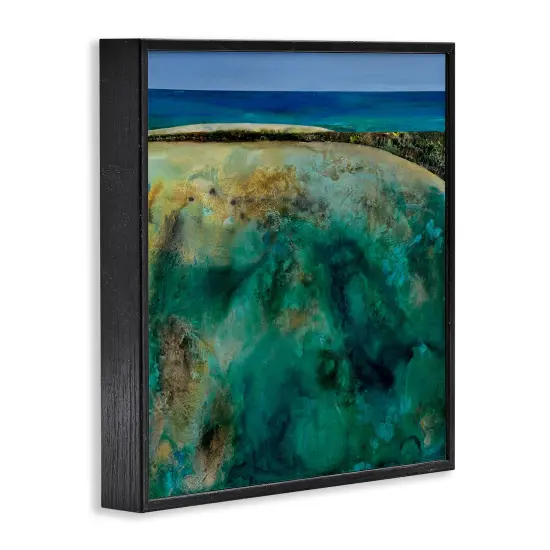 Stupell Industries Beachy Maritime Landscape Framed Giclee Wall Art Design by Ngo {3}