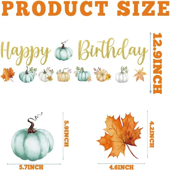 Fall Birthday Party Decorations, Fall Birthday Decorations {3}