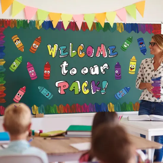 Back to School Bulletin Board Decorations - 79 Pcs {1}