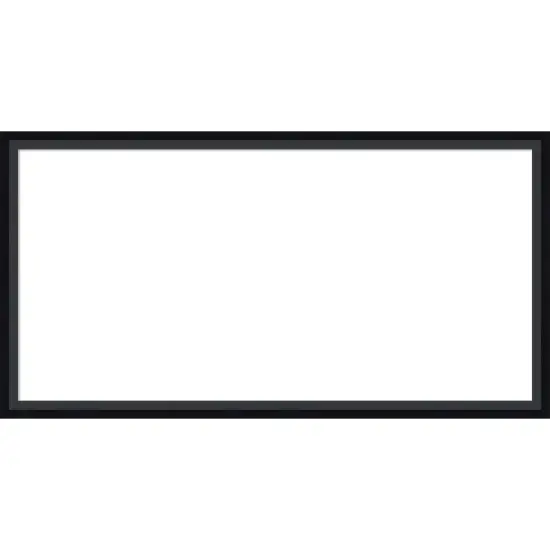 Lucie Framed Dry Erase Magnetic Board Black {1}
