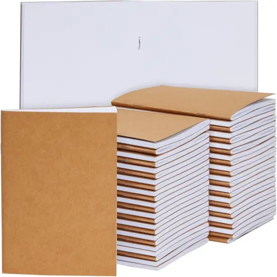 48 Pack Small Blank Notebooks {1}
