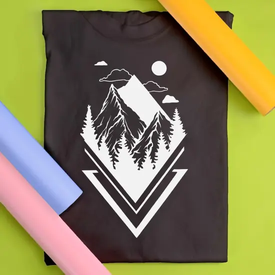 EasyWeed Heat Transfer Vinyl 11.8" x 15ft Roll (White) {4}