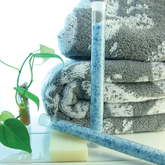 The Beadsmith Clear Plastic Tubes - 6-Inch-Long Round Tubes, 9/16 Inches in diameter - Flat Caps - Use for Beads, Bath Salts, Wedding & Party Favors, Home or Office Storage - Bag of 20 {6}