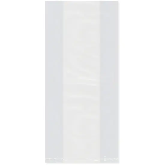 Plymor 6" x 3" x 12" (Pack of 100), 1 Mil Gusseted Plastic Bags {1}