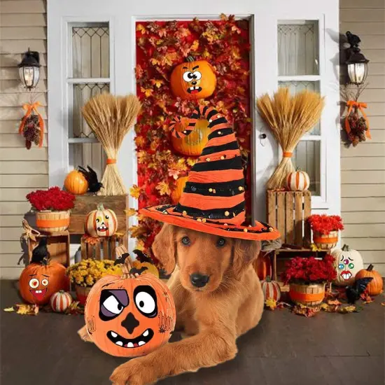 Halloween Pumpkin Stickers {4}