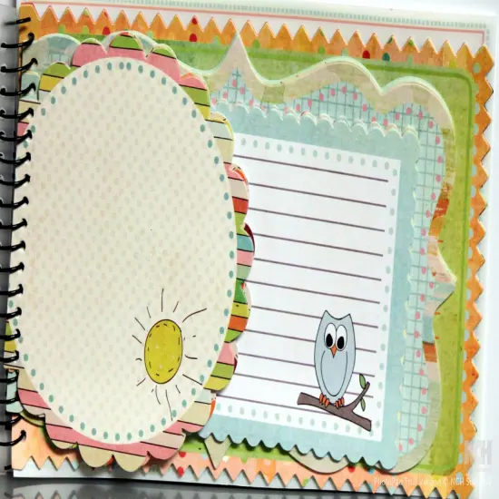 Fancy Pants Designs On A Whimsy 5 x 8 Notebook Journal {2}