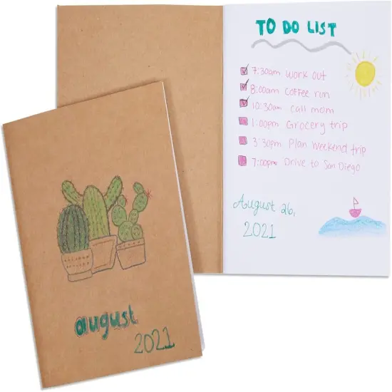 48 Pack Small Blank Notebooks {5}