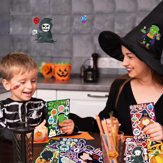 Make a Face Stickers - 32 Sheets {5}