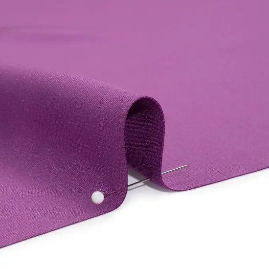 1 Yard Bright Purple Silk Crepe Elegant 4 Ply Fabric 44" Wide for Blouses, Gowns & Designer Apparel {2}