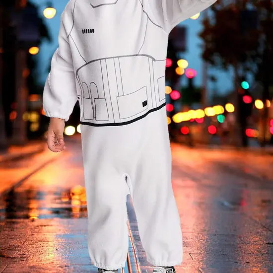 Star Wars Stormtrooper Toddler Costume with Jumpsuit and Headpiece {5}
