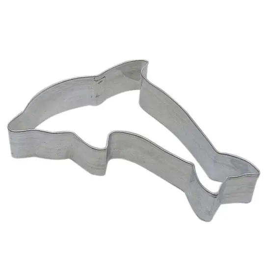 4.5&rdquo; Dolphin Metal Cookie Cutter {1}