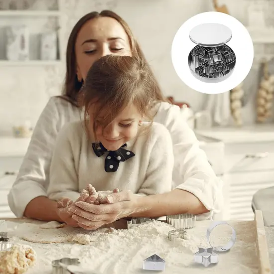 Mini Stainless Steel Cookie Cutter Set 40 Pieces {6}