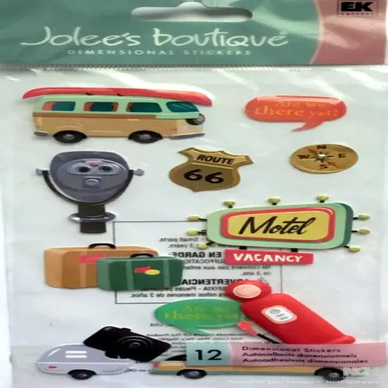 Jolee's Boutique Vacation Dimensional Stickers {1}