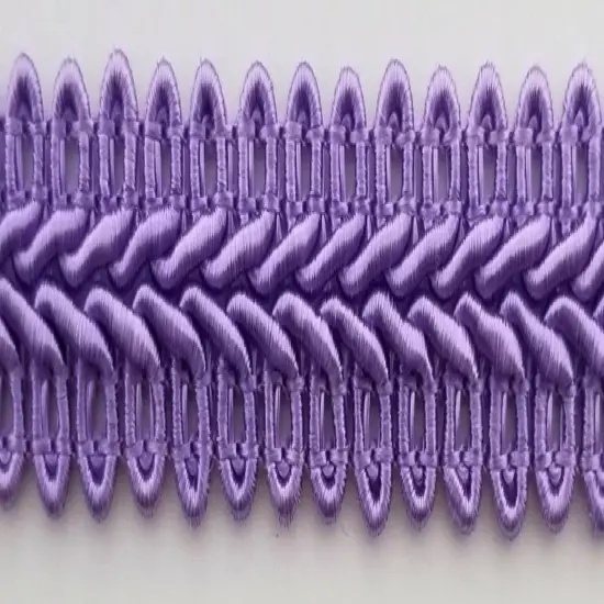 1/2" Chinese French Braid Gimp Trimming - 12 Continuous Yards - Many Colors! Lilac {1}
