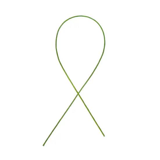 18 Gauge Dark Green Floral Paper Wrapped Wire 16 inch, 100/Package {3}