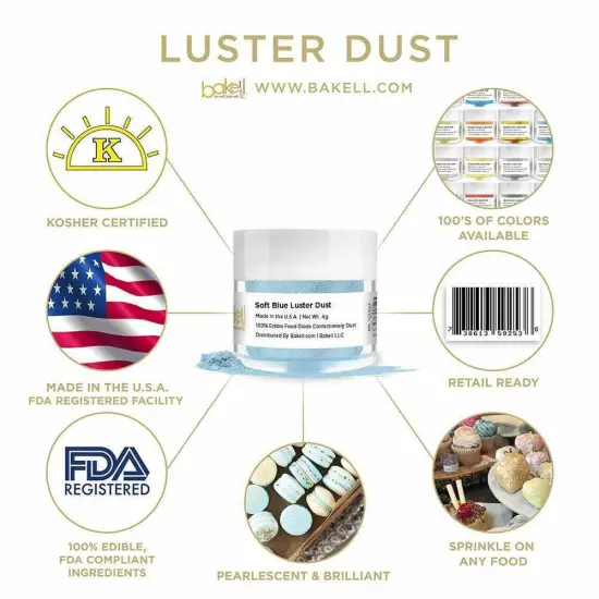 Bakell - Hoppin Into Easter Luster Dust Combo Pack Collection A (4g, 8 PC SET) {4}