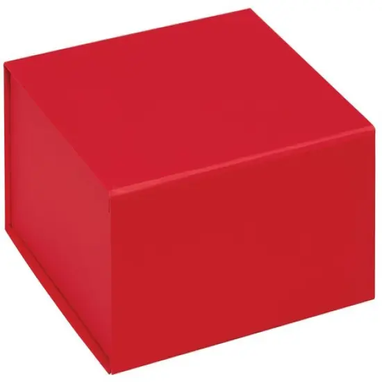 Pack/3: Red Magnetic Closure Gift Box - 5-5/8 x 5-5/8 x 2-1/2" {1}
