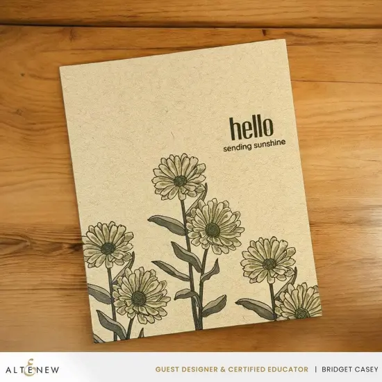 Mini Delight: Watering Daisies Stamp & Die Set {5}