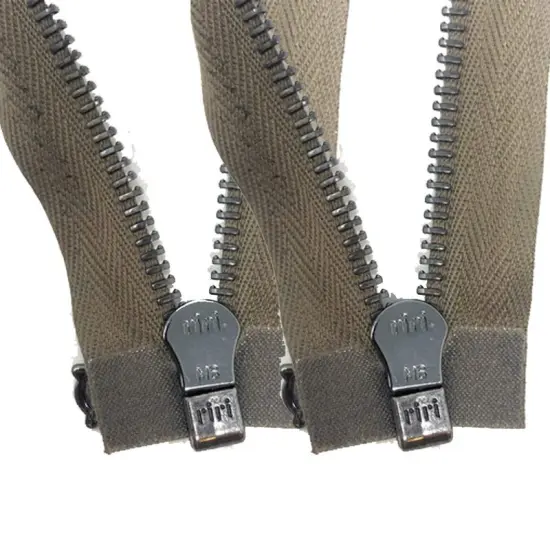 Zipper &ndash; Dark Camel 6MM Open Bottom Separating for Jackets and Outerwear {7}