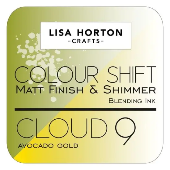 Lisa Horton Crafts Cloud 9 Color Shift Ink Pad-Avocado Gold {1}
